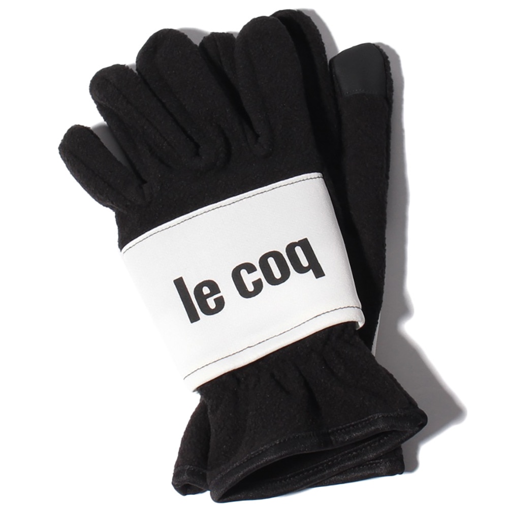 ＜ヴィクトリアゴルフ＞ ルコック ゴルフ グローブ 手袋 装着簡単 カイロポケット付 防寒 寒さ対策 あったかグッズ ハンドウォーマー QGBSJD50 BK00 Ｆ 90 アクセサリー