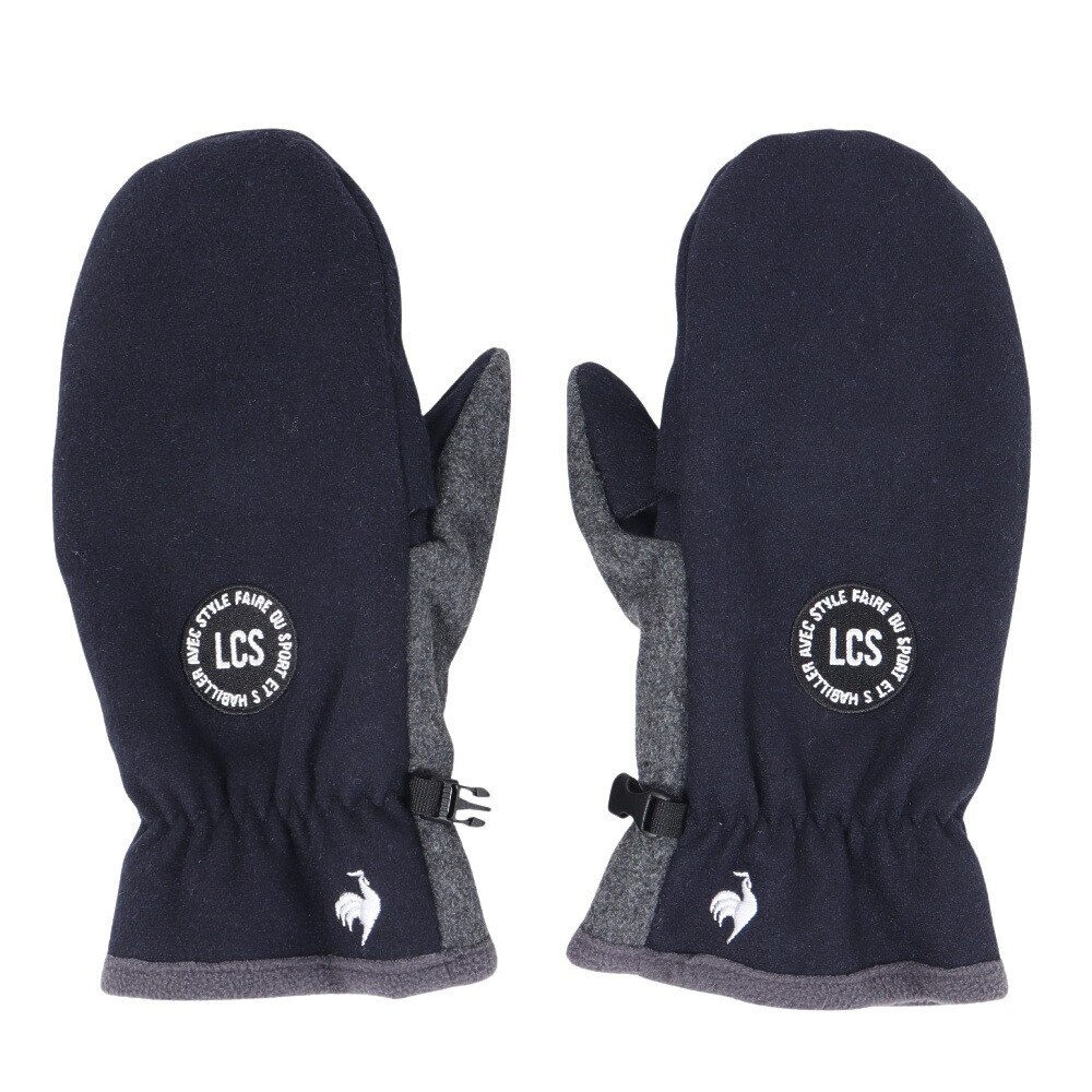 ルコックスポルティフ（lecoqsportif）（メンズ）ゴルフ 防寒 手袋 ミトン QGBWJD50 NV00