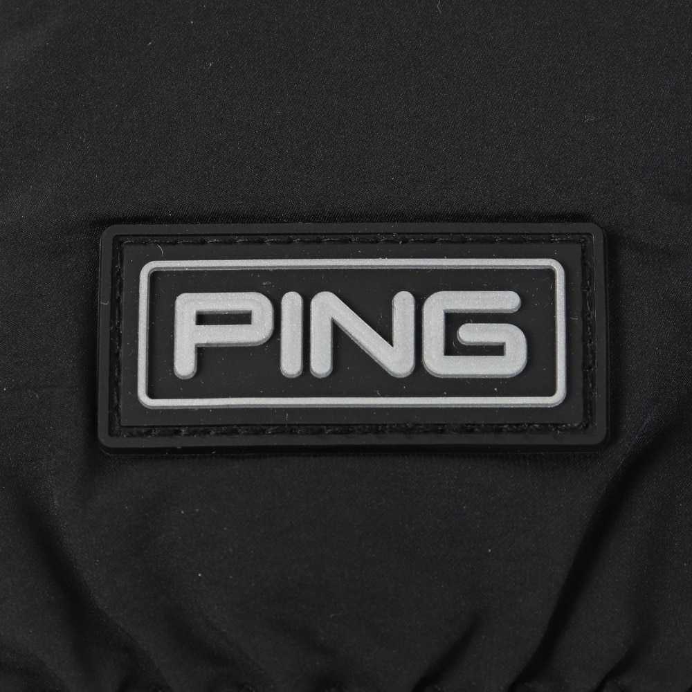ピン（PING）（メンズ）ゴルフ 手袋 発熱 ミトングローブ AC-P2302 QH BK 37164