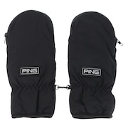 (メンズ)ゴルフ 手袋 発熱 ミトングローブ AC-P2302 QH BK 37164
