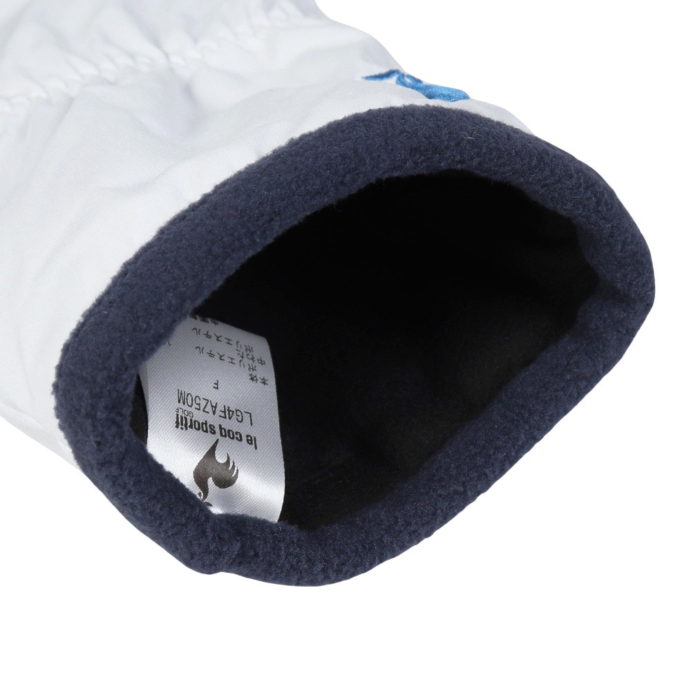 ルコックスポルティフ（lecoqsportif）（メンズ）ゴルフ 保温 ヒートナビミトン LG4FAZ50M WH00