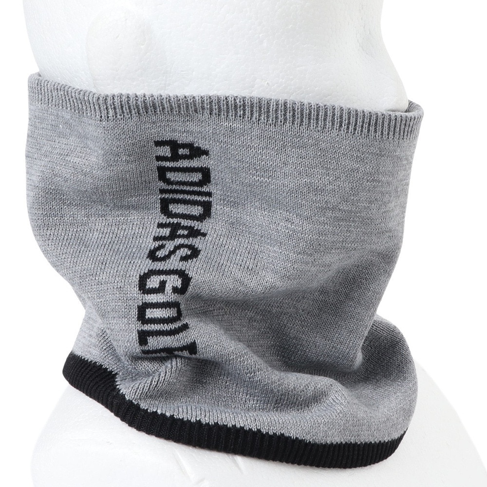 アディダス（adidas）（メンズ）ゴルフ リバーシブルロゴネックウォーマー MMS53-IA9614GRY