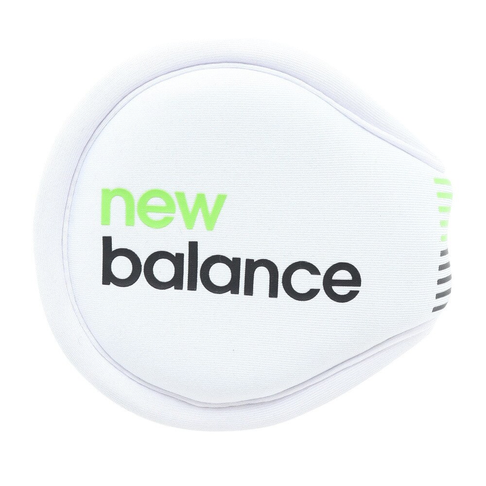 ニューバランス（new balance）（メンズ、レディース）ゴルフ 寒さ対策 防寒 あったかグッズ 耳当て 折り畳み サイズ調節 ボーダー×ロゴ イヤーマフ 012-2283002-030