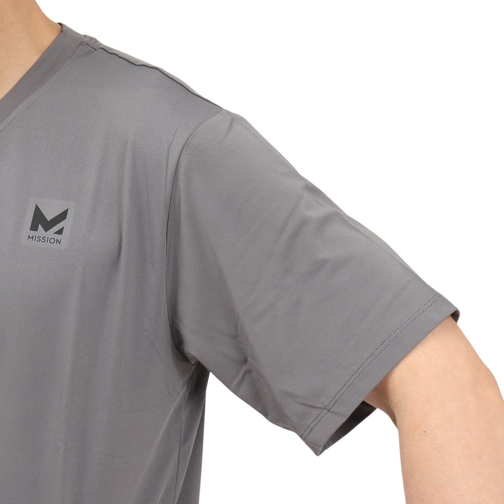 ミッション（MISSION）（メンズ）クーリングパフォーマンスTシャツ 半袖 M100CH MIS
