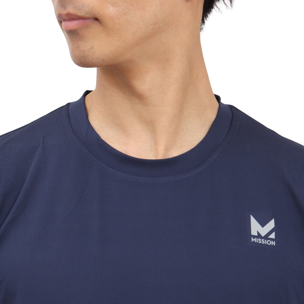 ミッション（MISSION）（メンズ）クーリングパフォーマンスTシャツ 半袖 M100NY MIS