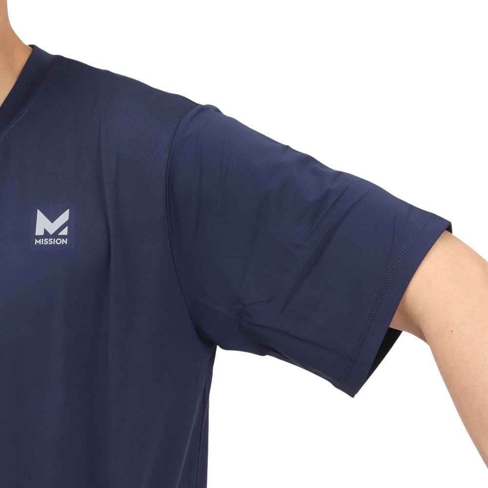 ミッション（MISSION）（メンズ）クーリングパフォーマンスTシャツ 半袖 M100NY MIS