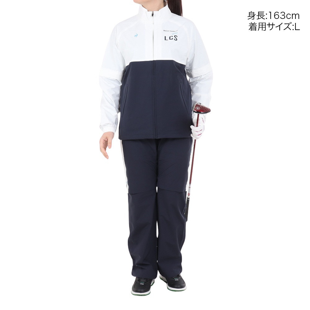 ルコックスポルティフ（lecoqsportif）（レディース）ゴルフウェア ストレッチフォーサー レインウェア QGWXJH00W NV00