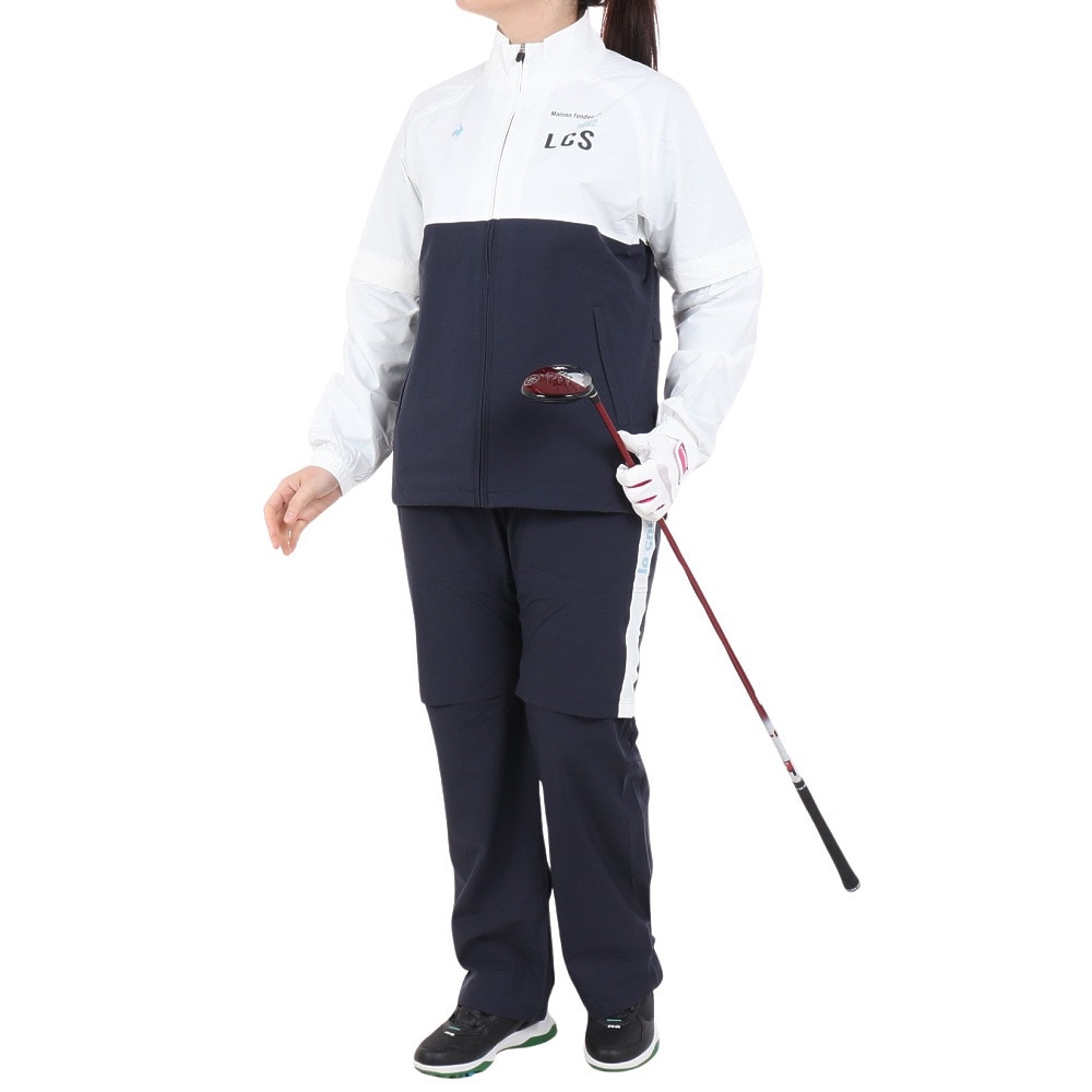 ルコックスポルティフ（lecoqsportif）（レディース）ゴルフウェア ストレッチフォーサー レインウェア QGWXJH00W NV00