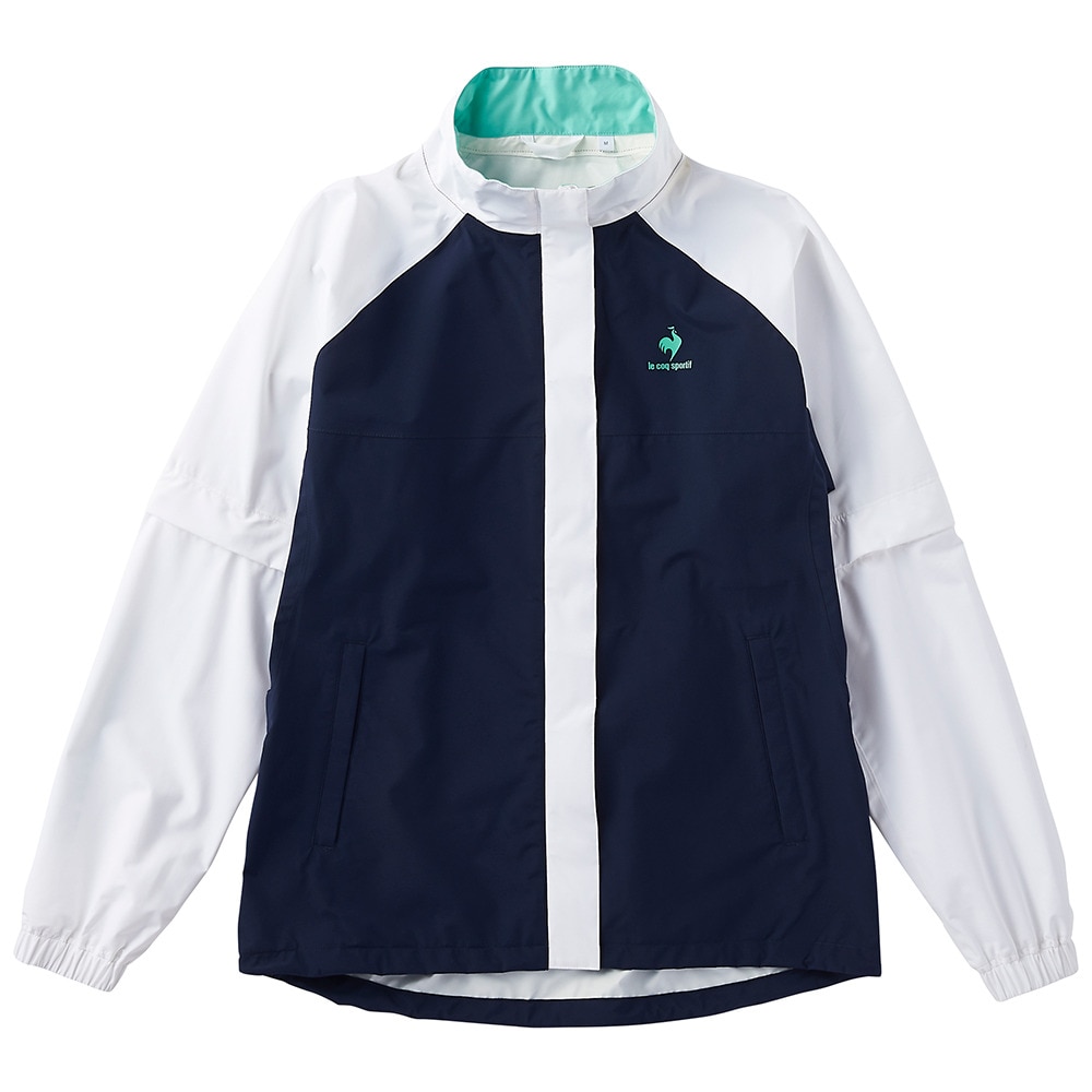 ルコックスポルティフ（lecoqsportif）（レディース）ゴルフウェア アウター 耐水 軽量 2WAY セットアップレインウェア QGWTJH00W NV00