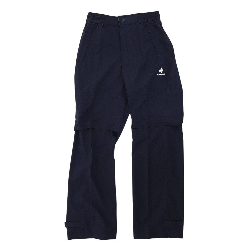 ルコックスポルティフ（lecoqsportif）（レディース）ゴルフウェア アウター 軽量 レインウェア セットアップ 上下セット QGWTJH00W YL00