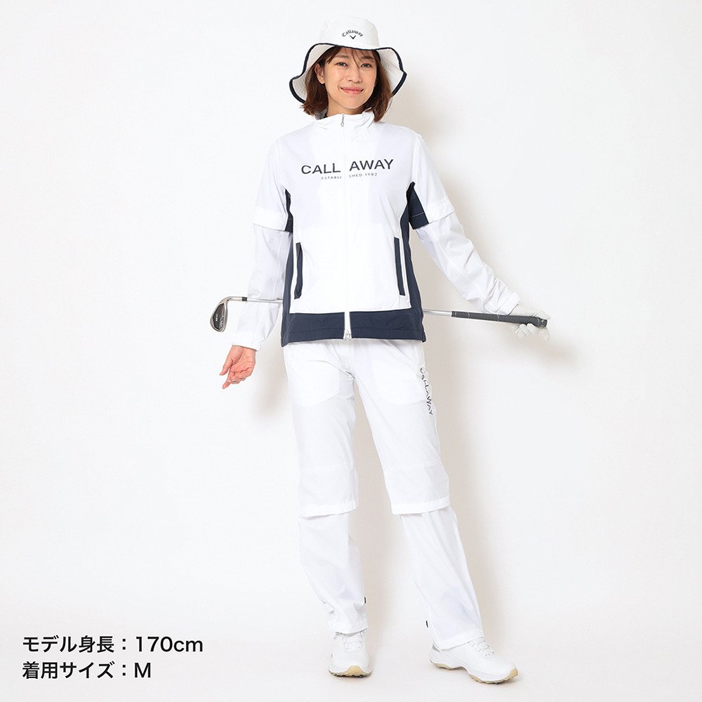 キャロウェイ（CALLAWAY）（レディース）ゴルフウェア アウター レインウェア パンツセット 収納袋付き C26989200-1030