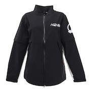 本間ゴルフ（HONMA）（レディース）ゴルフウェア レディース レインウェア 防水 耐水 ストレッチ レインジャケット 036732455BK