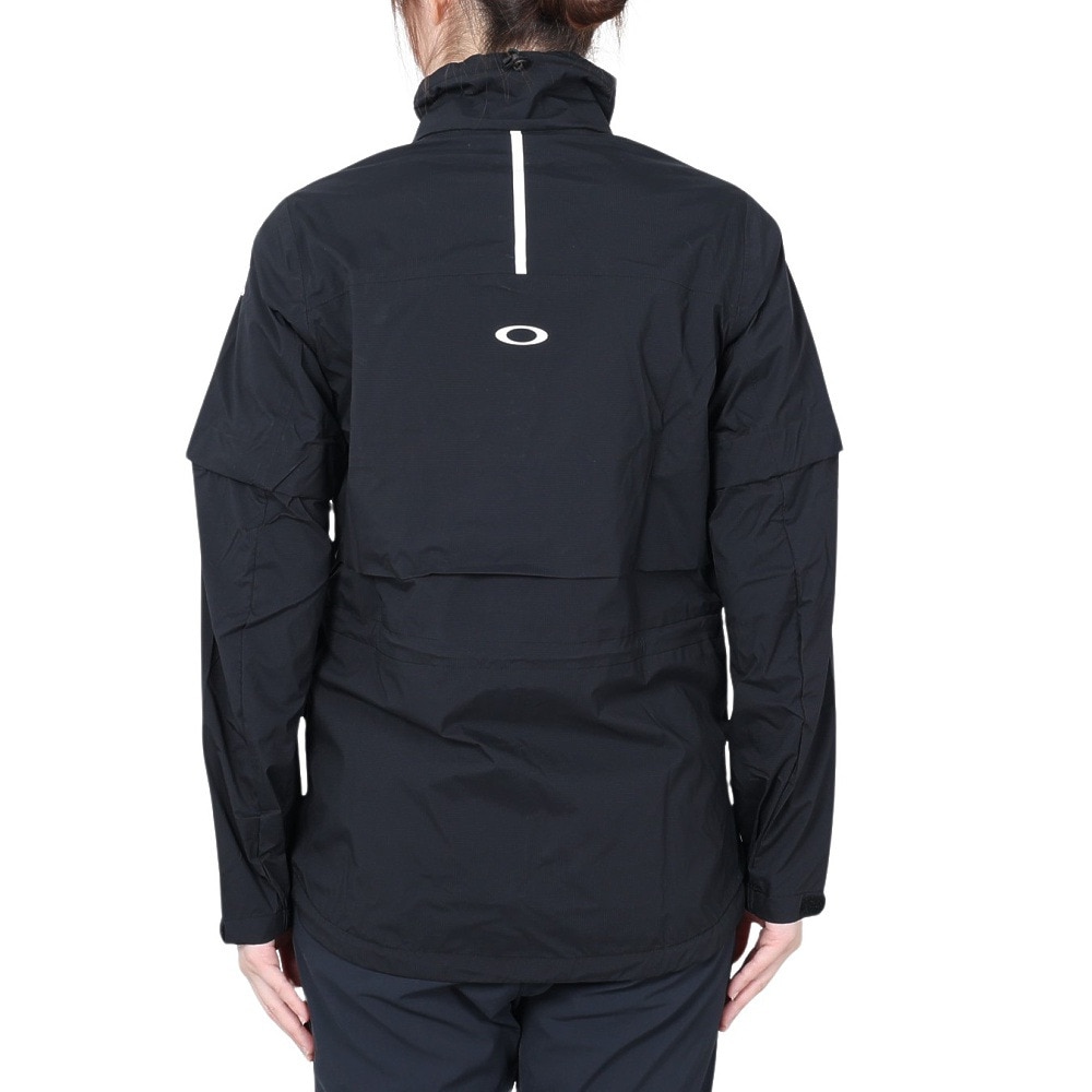 オークリー（OAKLEY）（レディース）ゴルフウェア アウター 防水 防風 Elevate Staunch Rain Jacket FOA500554-02E