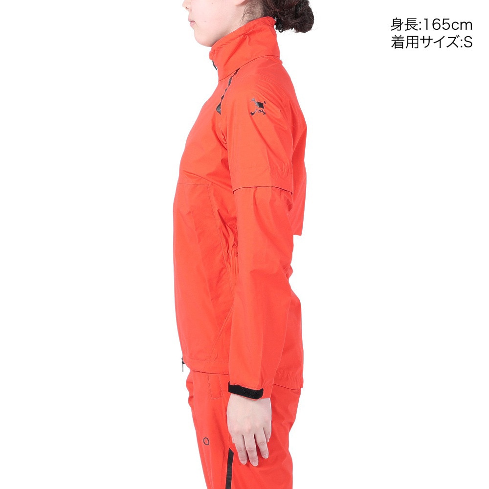 オークリー（OAKLEY）（レディース）ゴルフウェア レインウェア 防水 防風 Elevate Staunch Rain Jacket FOA500554-733