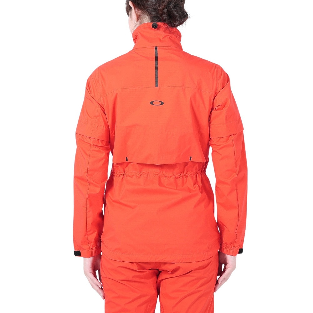 オークリー（OAKLEY）（レディース）ゴルフウェア アウター 防水 防風 Elevate Staunch Rain Jacket FOA500554-733