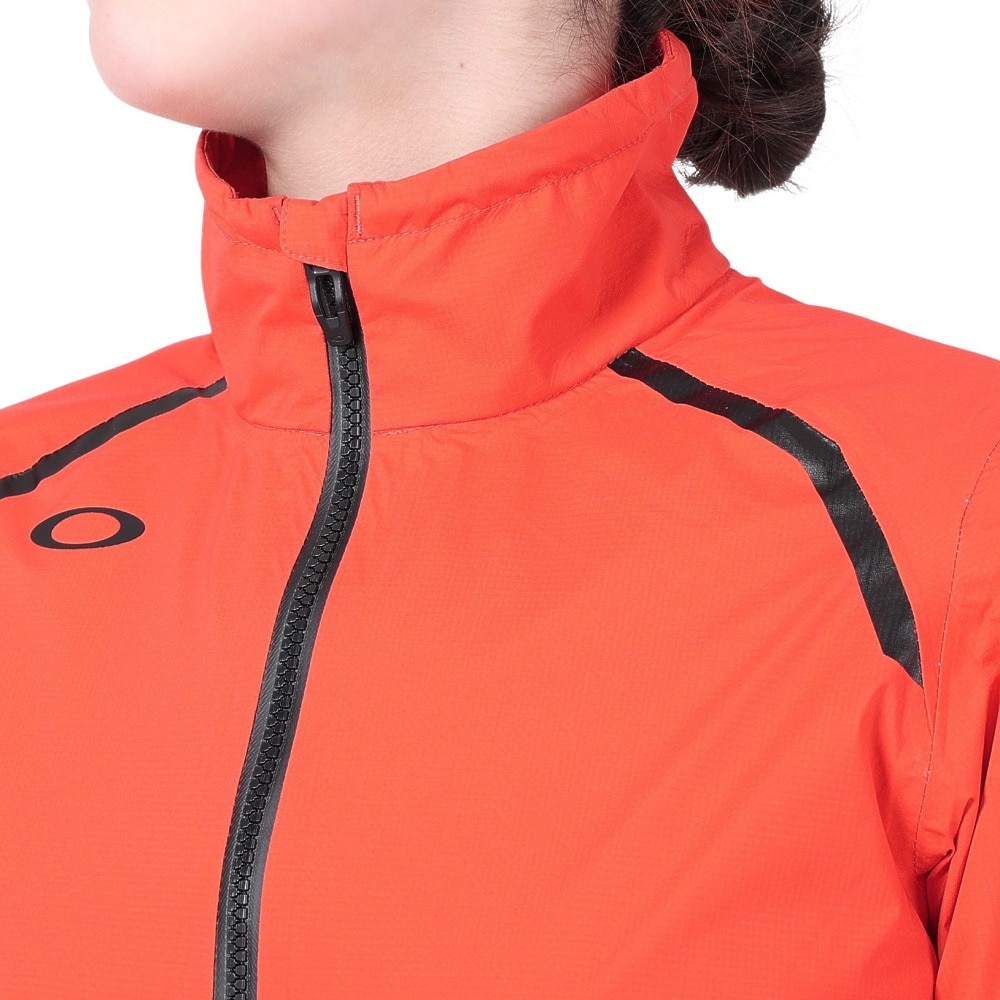 オークリー（OAKLEY）（レディース）ゴルフウェア アウター 防水 防風 Elevate Staunch Rain Jacket FOA500554-733