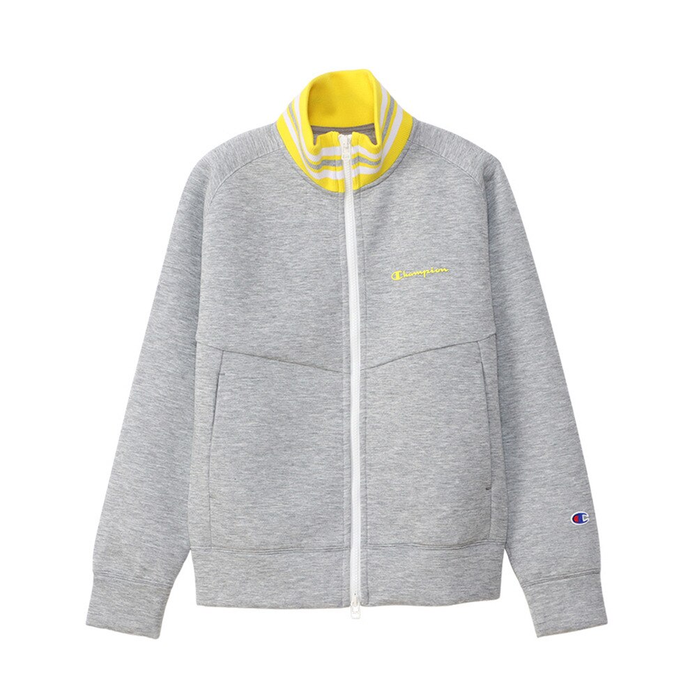 ｃｈａｍｐｉｏｎ（並 ゴルフウェア アウター 通気性 ストレッチ 保温 軽量 テックウィーブ 3LS ジップスウェットジャケット CW-WG604 070 Ｌ 92 ウェア画像