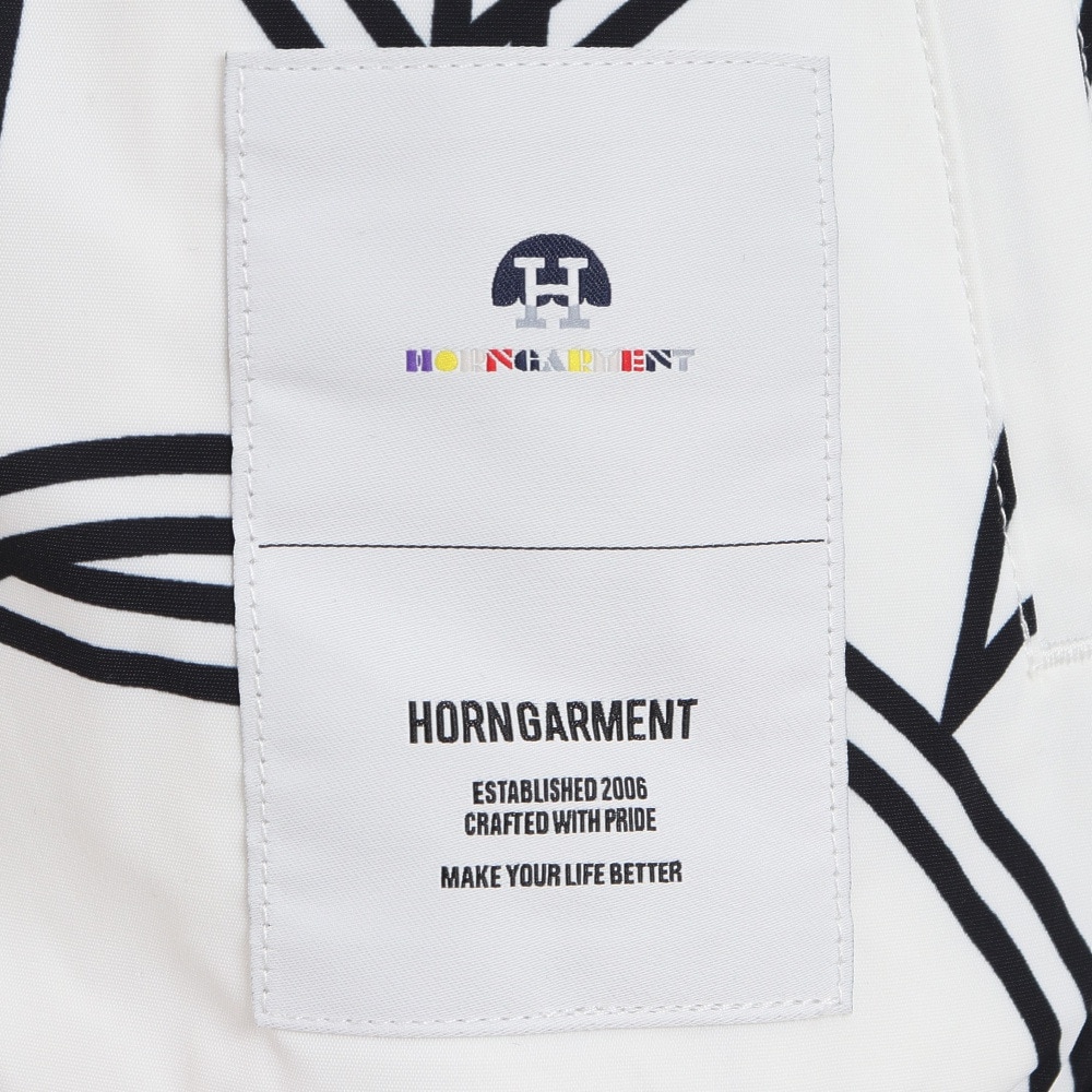 ホーンガーメント（HORN G.M.T）（レディース）ゴルフウェア フルジップジャケット HCW-2C-AD03-WHITE