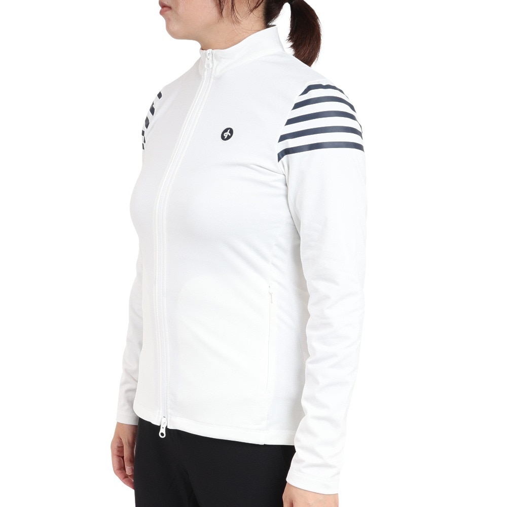 クロススポーツウエア（Cross Sportswear）（レディース）ゴルフウェア SPORTY フルジップジャケット 2975021-106