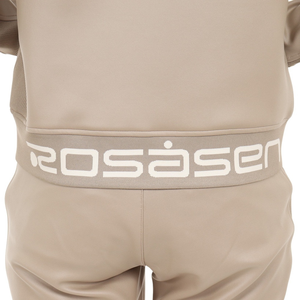 ROSASEN（レディース）ゴルフウェア アウター A-Line ソフトストレッチ レザー風ブルゾン 048-59911-052