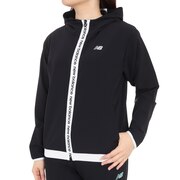 ニューバランス（new balance）（レディース）ゴルフウェア アウター パーカー 4WAYストレッチ ソフトシェル フルジップフーディー 012-3220502-010