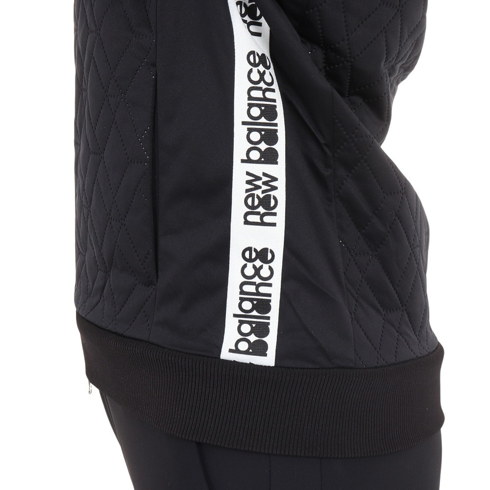 ニューバランス（new balance）（レディース）ゴルフウェア アウター パーカー 防風 QUILTED フルジップフーディー 012-3220503-010