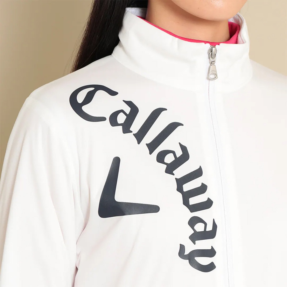 キャロウェイ（CALLAWAY）（レディース）ゴルフウェア アウター 防風 スターストレッチブルゾン ふんわり裏地付き C23215202-1030