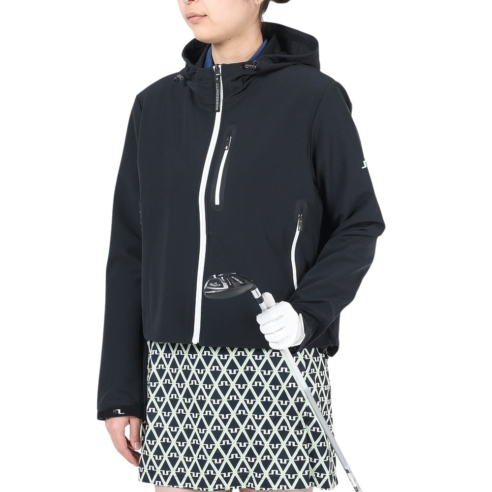 J.LINDEBERG（レディース）ゴルフウェア アウター パーカー Camila Cropped ジャケット 072-51411-019
