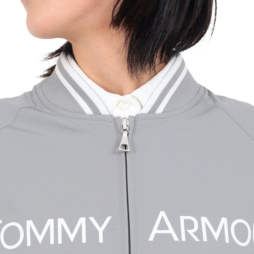 トミーアーマー（Tommy Armour）（レディース）ゴルフウェア アウター 撥水 Award ブルゾン TATJ24S050020 GRY