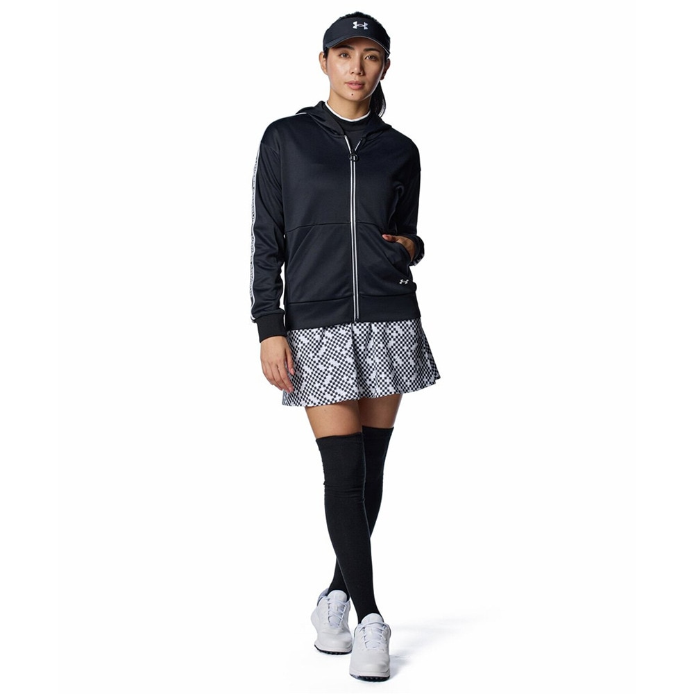 アンダーアーマー（UNDER ARMOUR）（レディース）ゴルフウェア アウター ArmourKnitフルジップジャケット 1388338 001