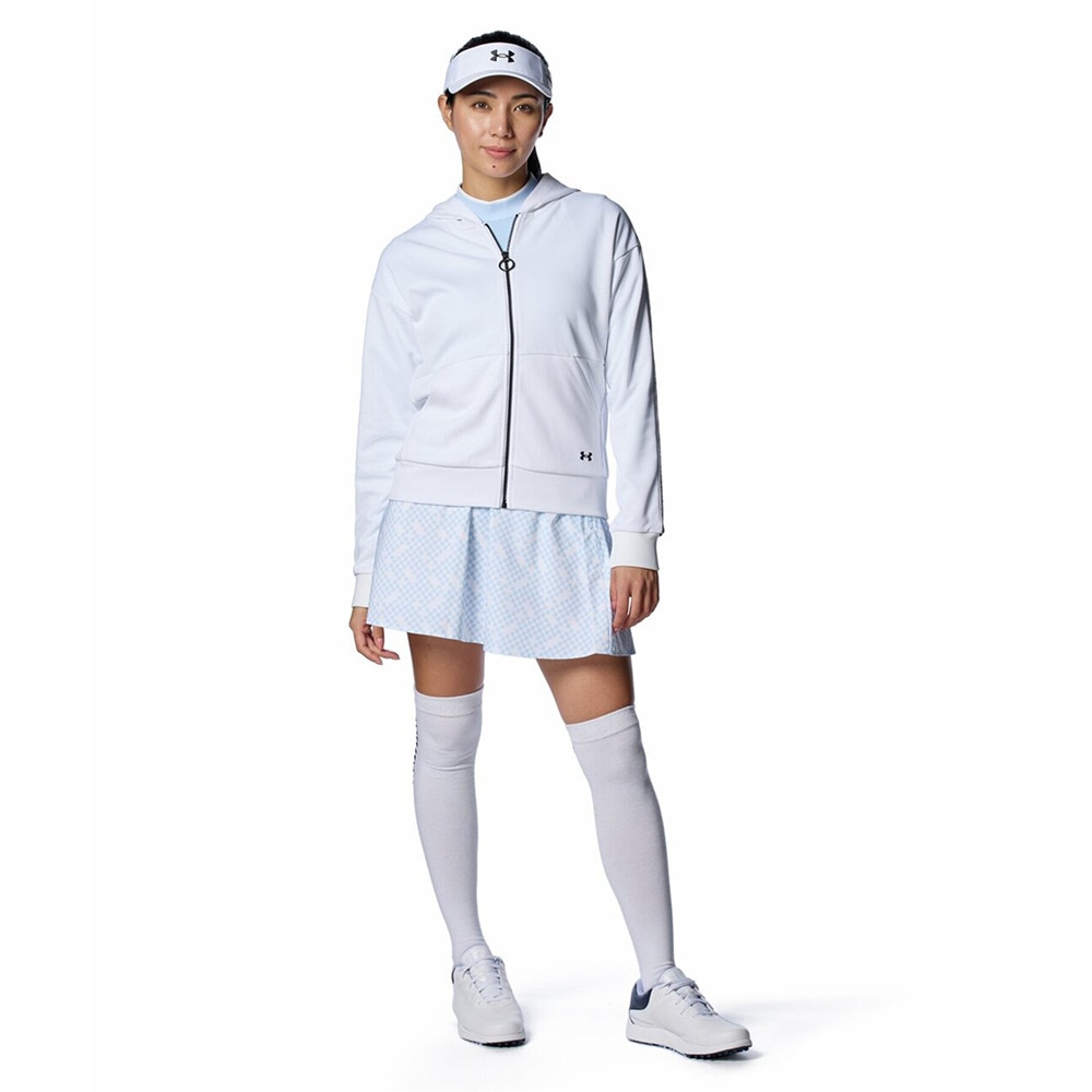 アンダーアーマー（UNDER ARMOUR）（レディース）ゴルフウェア アウター パーカー ArmourKnitフルジップジャケット 1388338 100