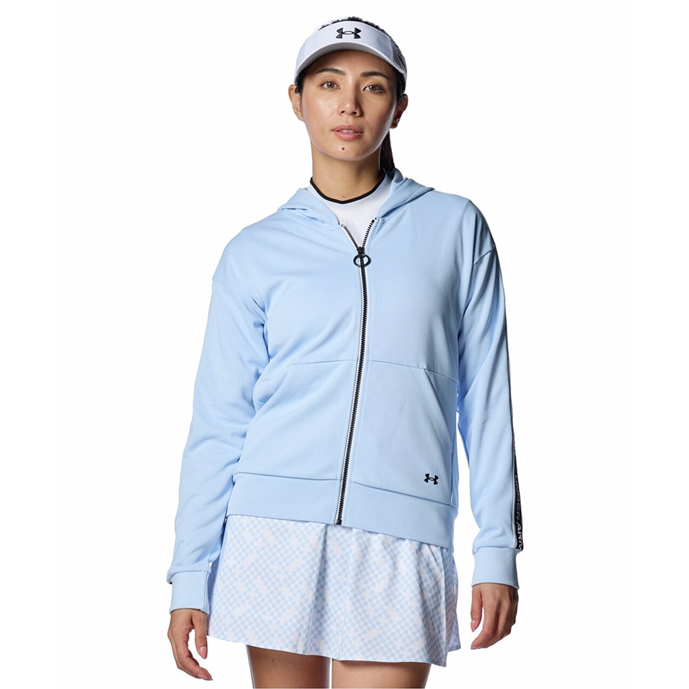 アンダーアーマー（UNDER ARMOUR）（レディース）ゴルフウェア アウター パーカー ArmourKnitフルジップジャケット 1388338 464