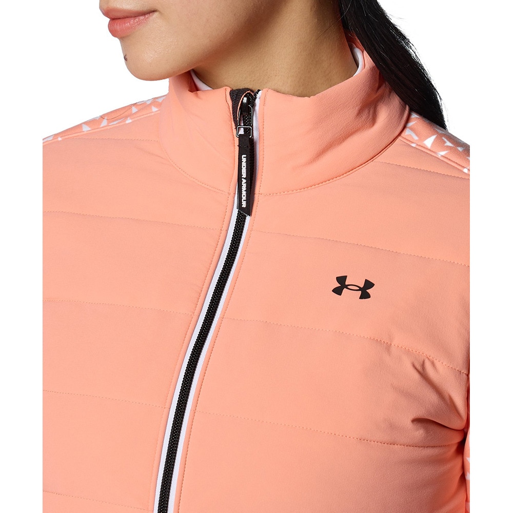 アンダーアーマー（UNDER ARMOUR）（レディース）ゴルフウェア アウター ドライブ プロ フリース ハイブリッド フルジップ ジャケット 1388340 897