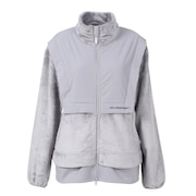 (レディース)ゴルフウェア アウター 裏起毛 ストレッチフリースブルゾン 048-52011