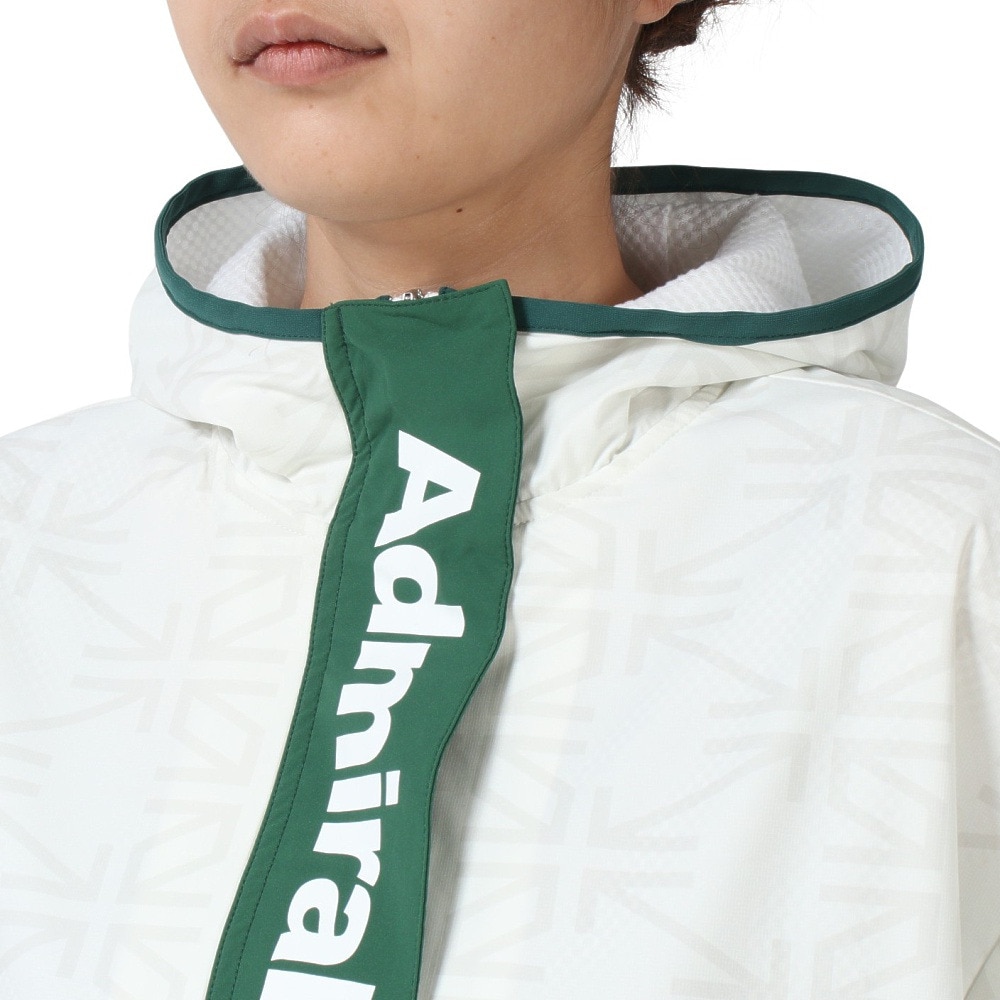 アドミラル ゴルフ（Admiral GOLF）（レディース）ゴルフウェア アウター 撥水 ユニオンジャック ウィンドジャケット ADLA450-WHT