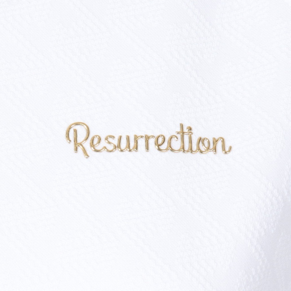 レザレクション（Resurrection）（レディース）ゴルフウェア GMジャガード パーカープルオーバー BD34HD15-W WHT
