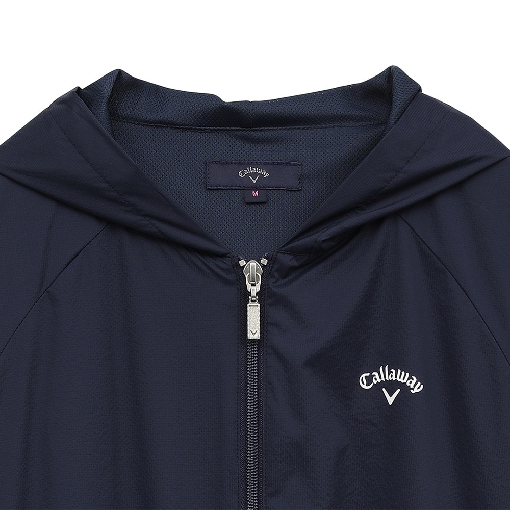 キャロウェイ（CALLAWAY）（レディース）ゴルフウェア アウター 軽量 リップストップフルジップパーカーブルゾン C25115200-1120