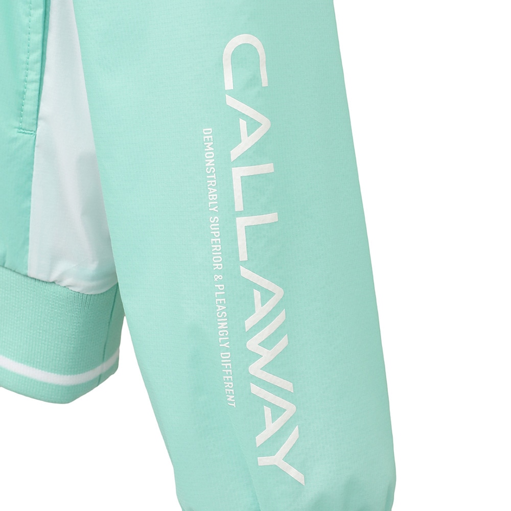 キャロウェイ（CALLAWAY）（レディース）ゴルフウェア アウター 軽量 リップストップフルジップパーカーブルゾン C25115200-1130
