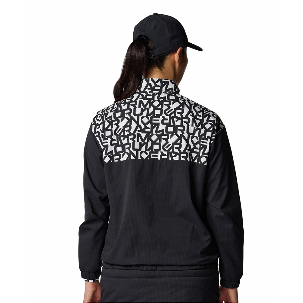 アンダーアーマー（UNDER ARMOUR）（レディース）ゴルフウェア ドライブ プリント フルジップ ジャケット 6008797 001