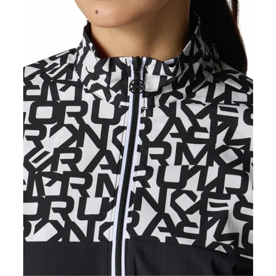 アンダーアーマー（UNDER ARMOUR）（レディース）ゴルフウェア ドライブ プリント フルジップ ジャケット 6008797 001