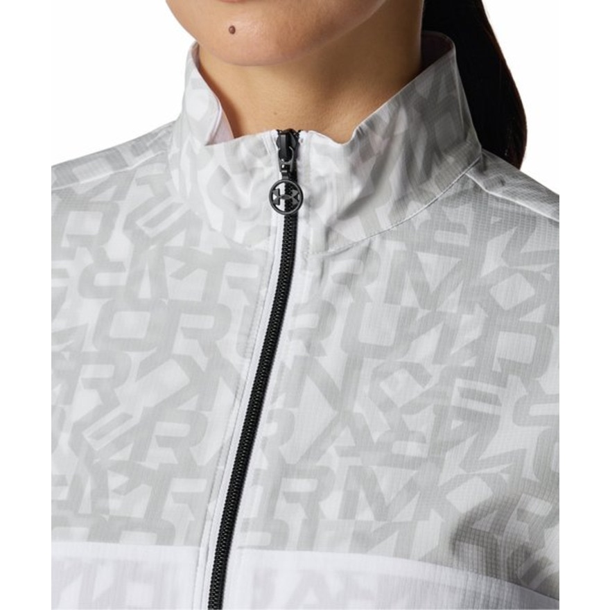 アンダーアーマー（UNDER ARMOUR）（レディース）ゴルフウェア ドライブ プリント フルジップ ジャケット 6008797 014