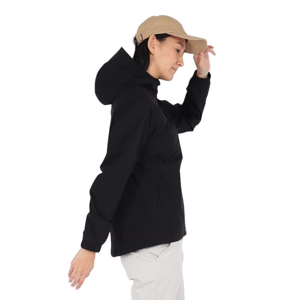トミーアーマー（Tommy Armour）（レディース）ゴルフウェア アウター ハッスイタフタ フードジャケット TATSV25F050022 BLK