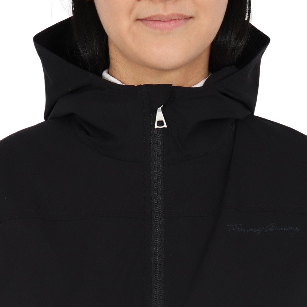 トミーアーマー（Tommy Armour）（レディース）ゴルフウェア アウター ハッスイタフタ フードジャケット TATSV25F050022 BLK