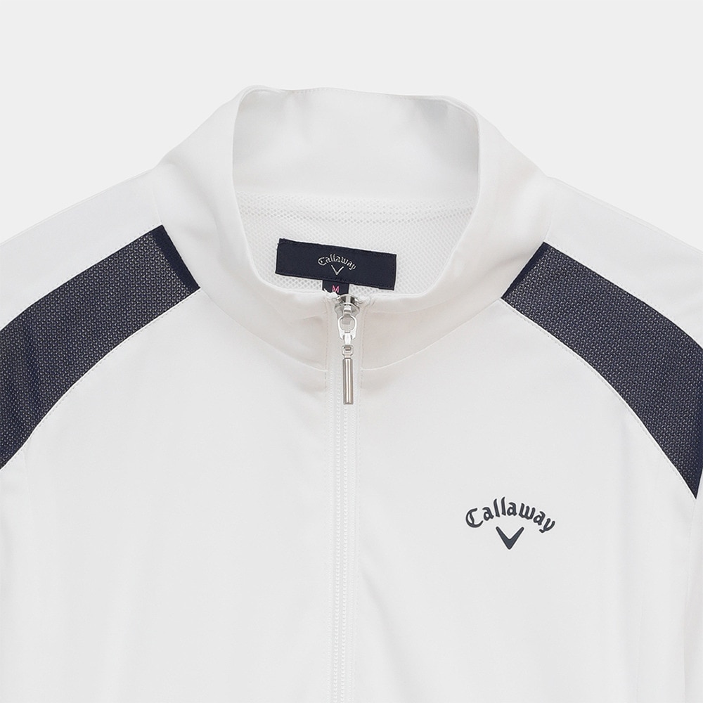 キャロウェイ（CALLAWAY）（レディース）ゴルフウェア 防風 アウター スターストレッチ フルジップブルゾン C25215201-1030