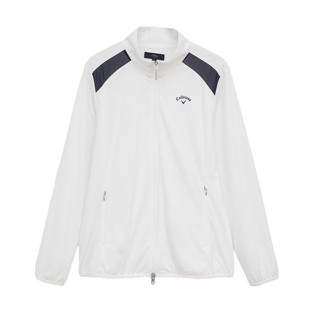 キャロウェイ（CALLAWAY）（レディース）ゴルフウェア 防風 アウター スターストレッチ フルジップブルゾン C25215201-1030