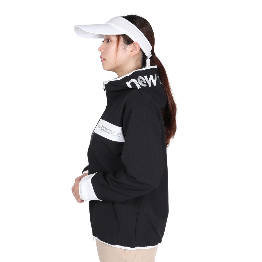 ニューバランス（new balance）（レディース）ゴルフウェア ソフトシェル フルジップフーディ 012-5220502-010
