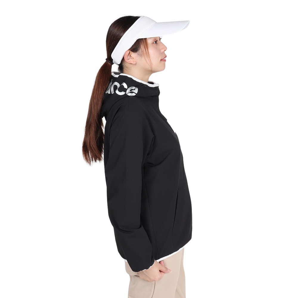 ニューバランス（new balance）（レディース）ゴルフウェア ソフトシェル フルジップフーディ 012-5220502-010