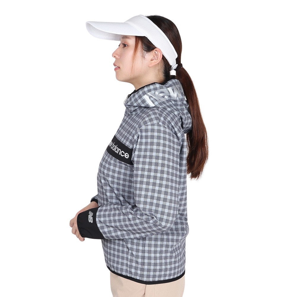 ニューバランス（new balance）（レディース）ゴルフウェア ソフトシェル フルジップフーディ 012-5220502-012