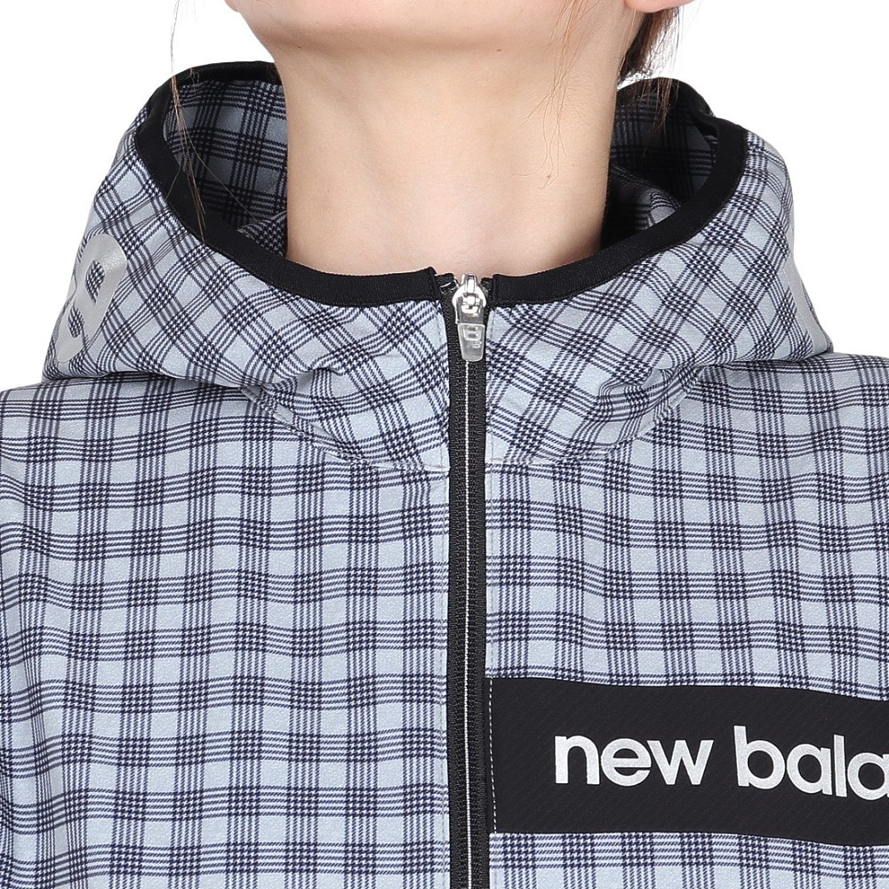 ニューバランス（new balance）（レディース）ゴルフウェア ソフトシェル フルジップフーディ 012-5220502-012