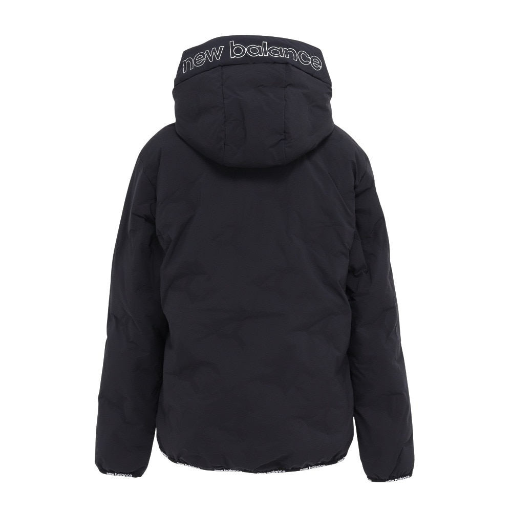 ニューバランス（new balance）（レディース）ゴルフウェア ライトダウン フルジップ フーディ 012-5220504-010